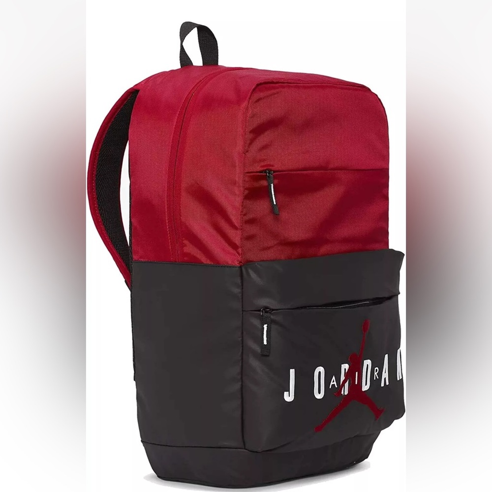 Nike Jordan Jumpman Pivot Backpack Black Red 9A0408-KR5